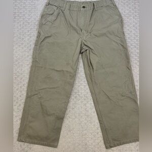 Men's Carhartt B11 DES Original Dungaree Fit 38X27.5 Jeans Loose Baggy Carpenter